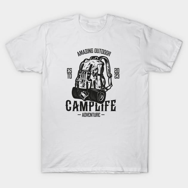 Camp life T-Shirt by paoloravera80